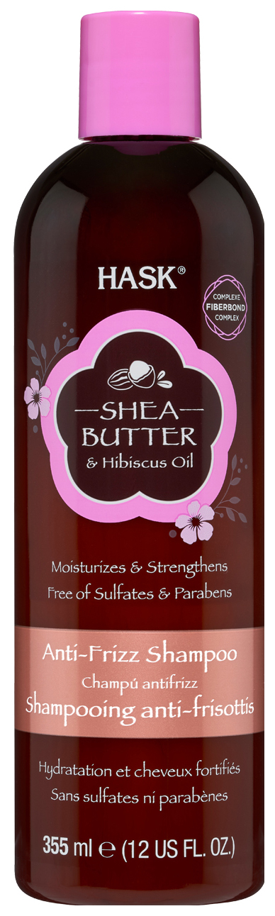 фото Шампунь hask shea butter & hibiscus oil 355 мл