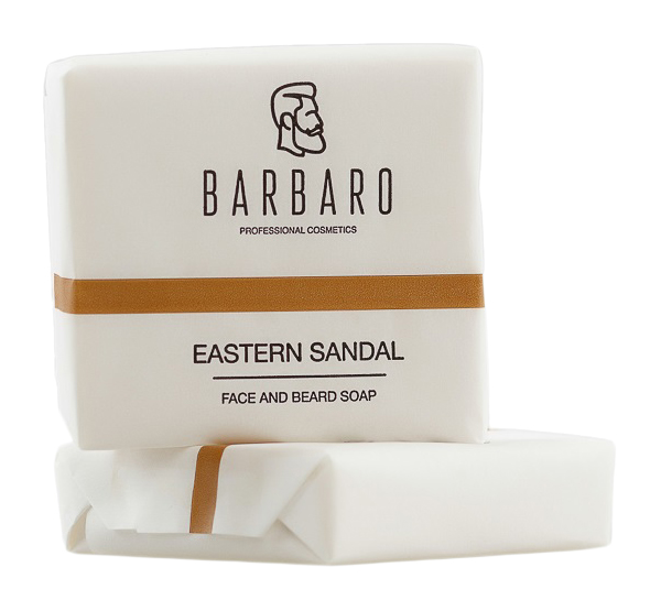 фото Мыло для лица и бороды barbaro 1014 eastern sandal 90 г