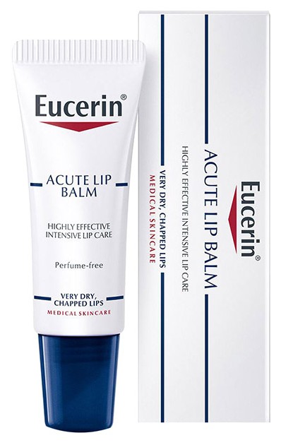 Бальзам для губ Eucerin, успокаивающий, увлажняющий, 10 мл