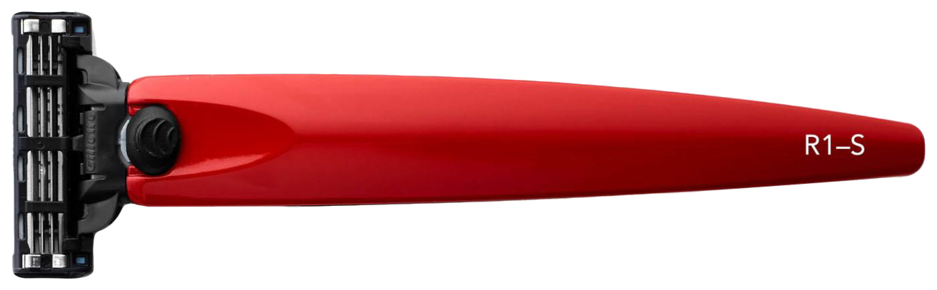 Бритва Bolin Webb R1-S, Gillette Mach3, Красный бритва bolin webb r1 gillette mach3 красный металлик