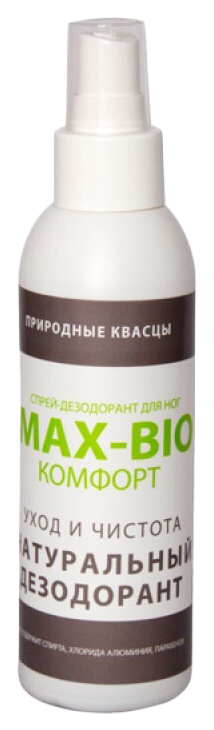 

Дезодорант для ног MAX-BIO Комфорт 150 мл