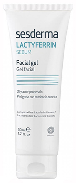 

Гель для лица Sesderma LACTYFERRIN Sebum facial gel 50 мл