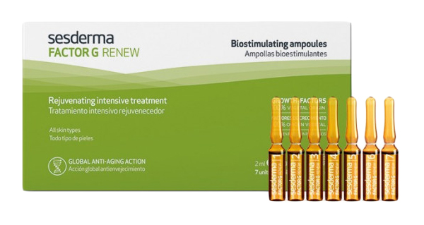 Сыворотка для лица Sesderma Factor G Renew 40003763 14 мл sesderma factor g renew средство в ампулах биостимулирующее 7 шт по 1 5 мл
