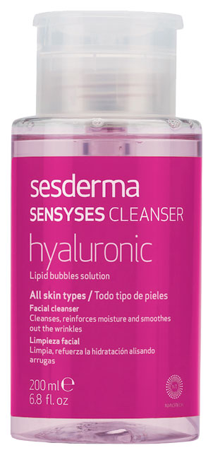 Купить Лосьон лдля снятия макияжа SENSYSES CLEANSER Hyaluronic увлажняющий антивозрастной, 200 мл, SesDerma
