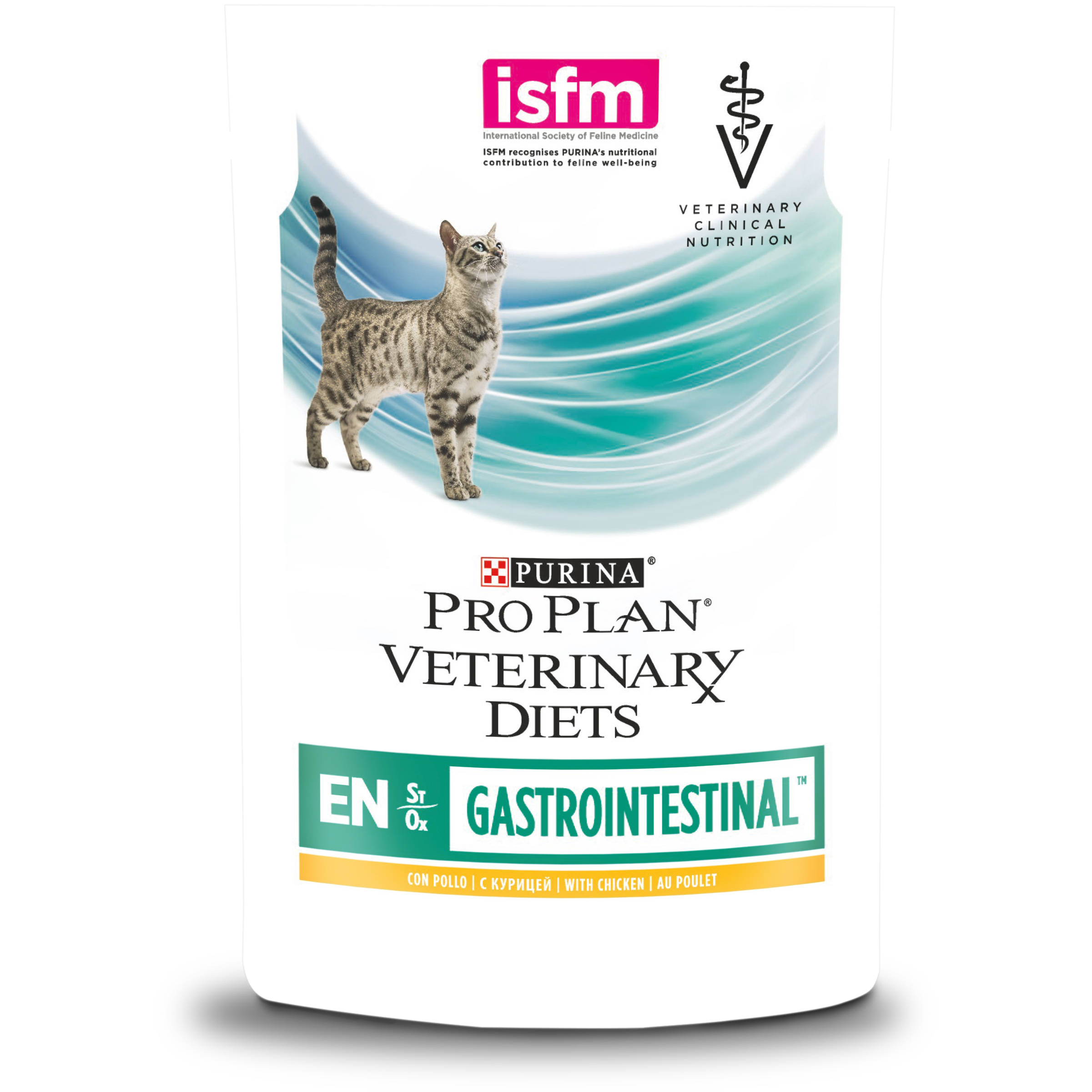 фото Влажный корм для кошек pro plan veterinary diets en gastrointestinal, курица, 40шт по 85г