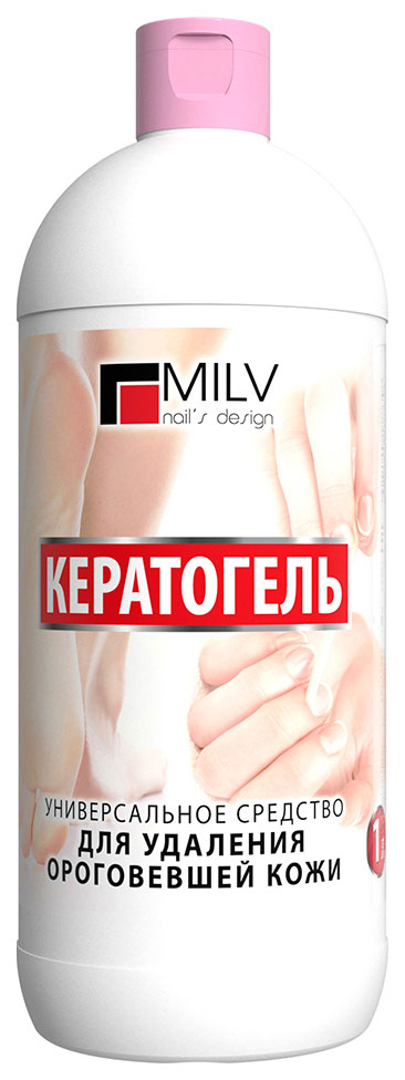 

Кератогель Milv для удаления ороговевшей кожи, 1000 мл