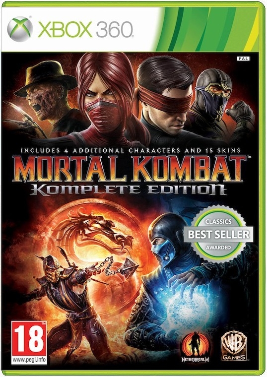 фото Игра mortal kombat. komplete edition для microsoft xbox 360 nobrand