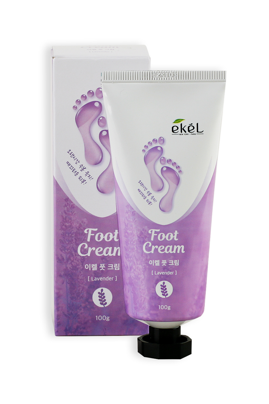 

Крем для ног Ekel Foot Cream Lavender с экстрактом лаванды 100 г