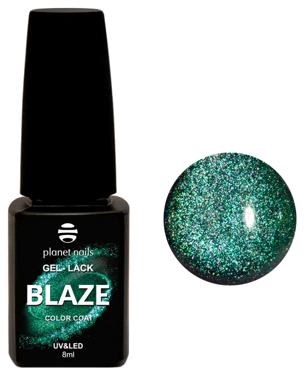 фото Гель–лак для ногтей planet nails blaze 12792 тон 792 8 мл