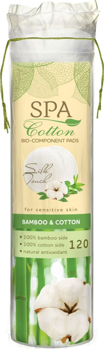 

SPA Cotton Ватные диски Bamboo&Cotton 120 шт