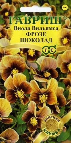 

Семена. Виола вильямса "Фрозе шоколад" (5 штук)
