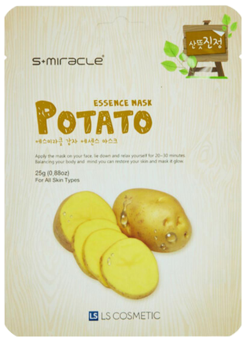 Маска для лица S+miracle Potato Essence 25 г