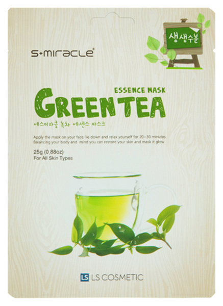 

Маска для лица S+miracle Green Tea Essence 25 г