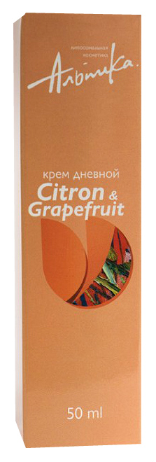 Крем для лица Альпика Citron&Grapefruit Дневной 50 мл