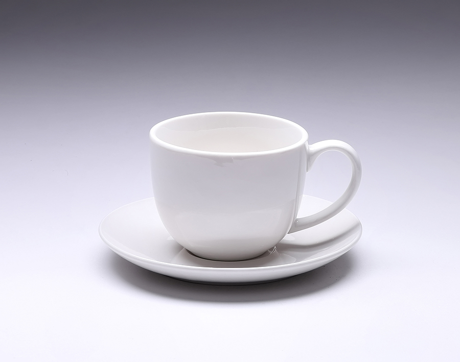 Чайная пара 300мл ''Tvist Ivory'' RSL-CUP&SAUCER 300ml+6.5