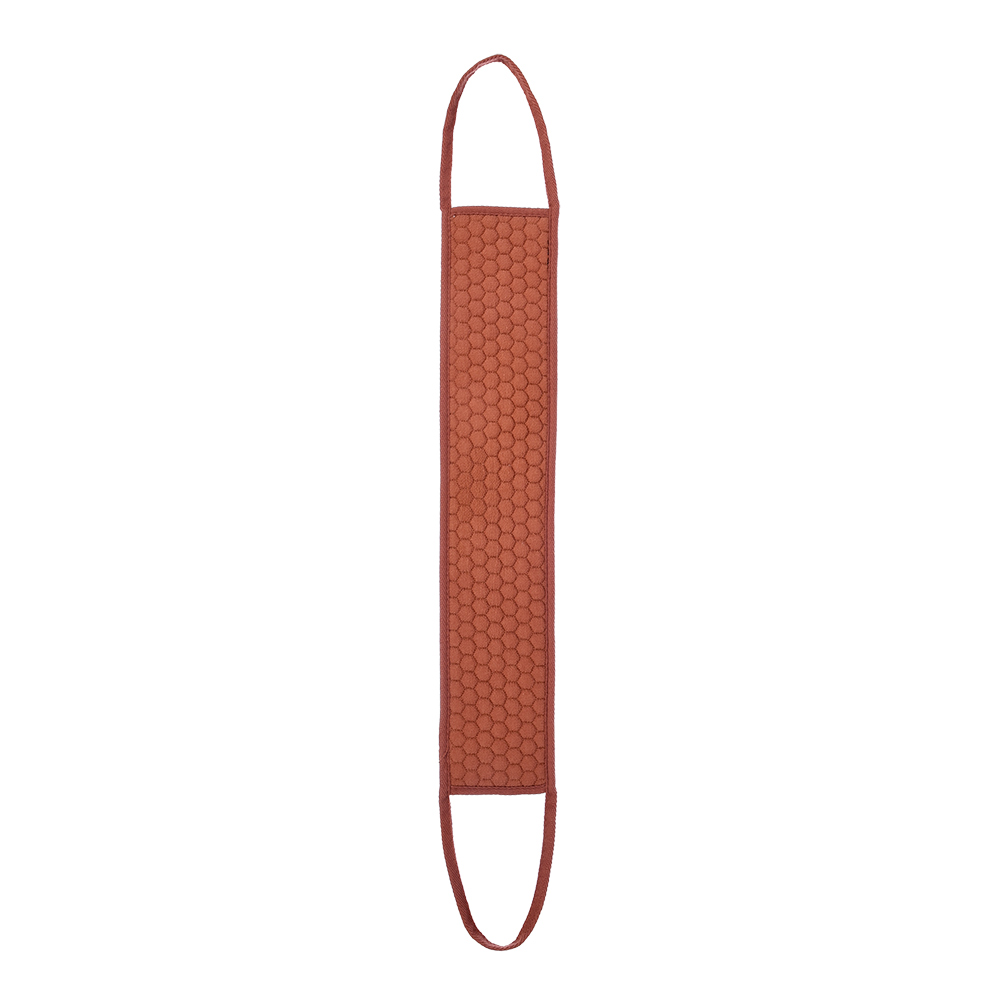 Мочалка Королевский пилинг лента стеганая, 9,5*45 см, в ассортименте 3 цвета