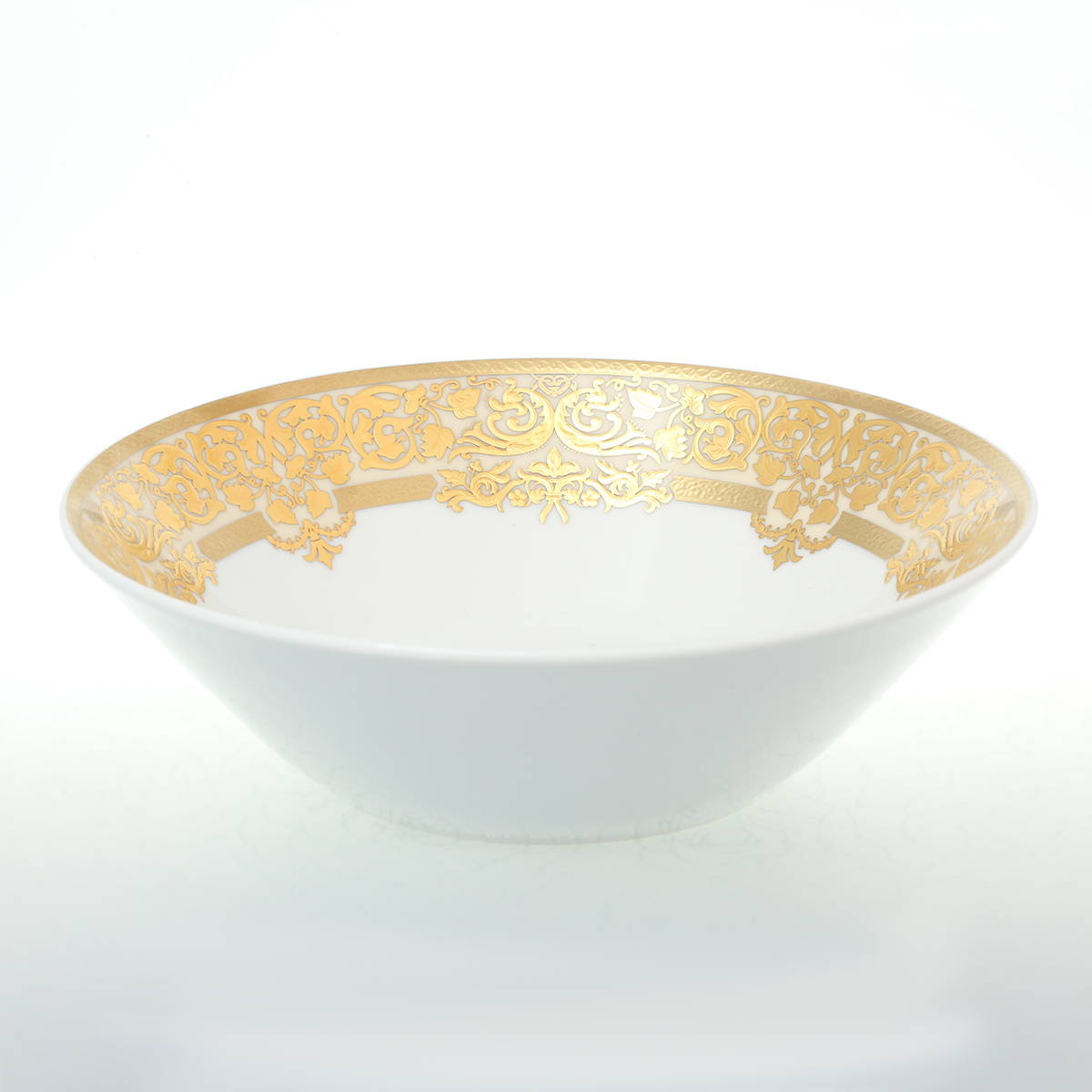 

Салатник Falkenporzellan Natalia creme gold 24 см
