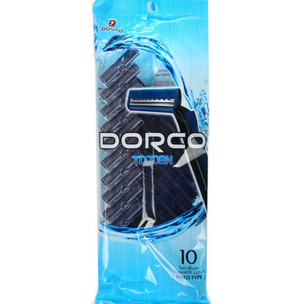 

Одноразовые бритвы DORCO 2 лезвия 10 шт