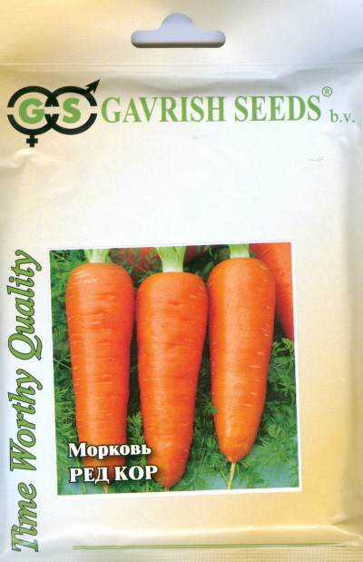 

Семена. Морковь "Ред кор" (вес: 25,0 г)