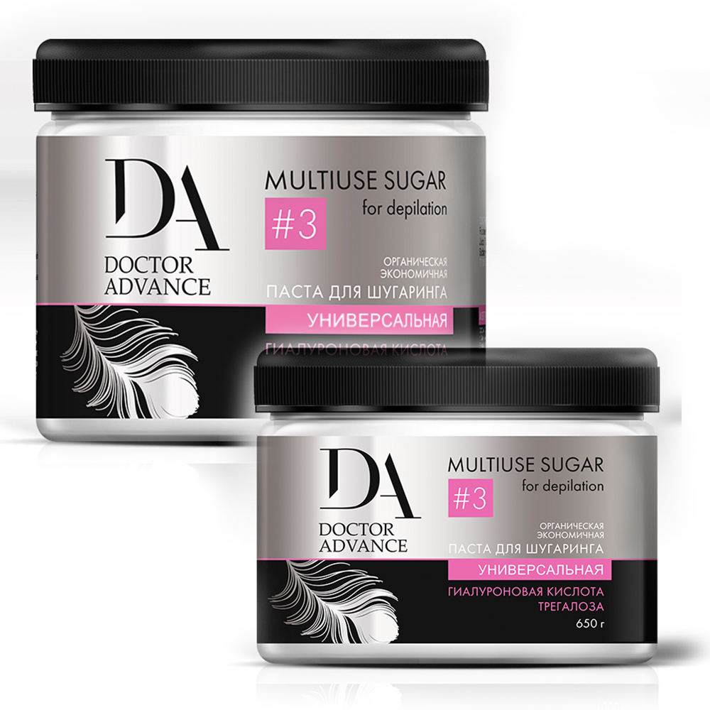 

Паста для шугаринга DOCTOR ADVANCE #3 multiuse sugar, универсальная 650 гр