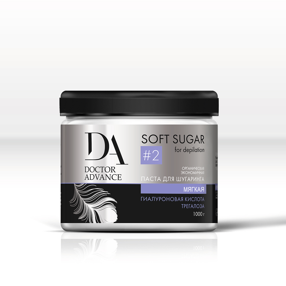 

Паста для шугаринга DOCTOR ADVANCE #2 soft sugar, мягкая 1000 гр