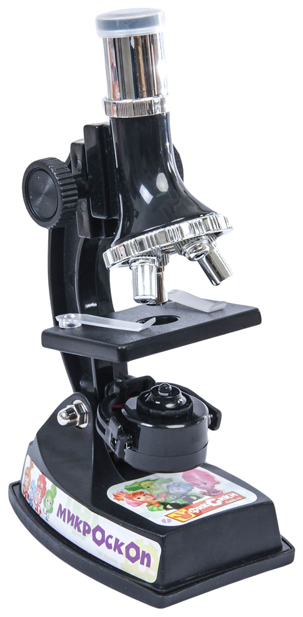 Микроскоп+мини-телескоп и калейдоскоп ФИКСИКИ с набором для исследований Sima-Land