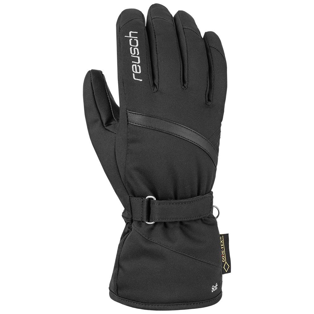 фото Перчатки reusch alexa gtx®, black/silver, 6.5 inch