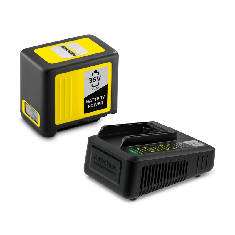 Комплект аккумулятора Karcher 2.445-065.0 Starter Kit Battery Power 36/50 фильтровальный комплект для vc 4s karcher