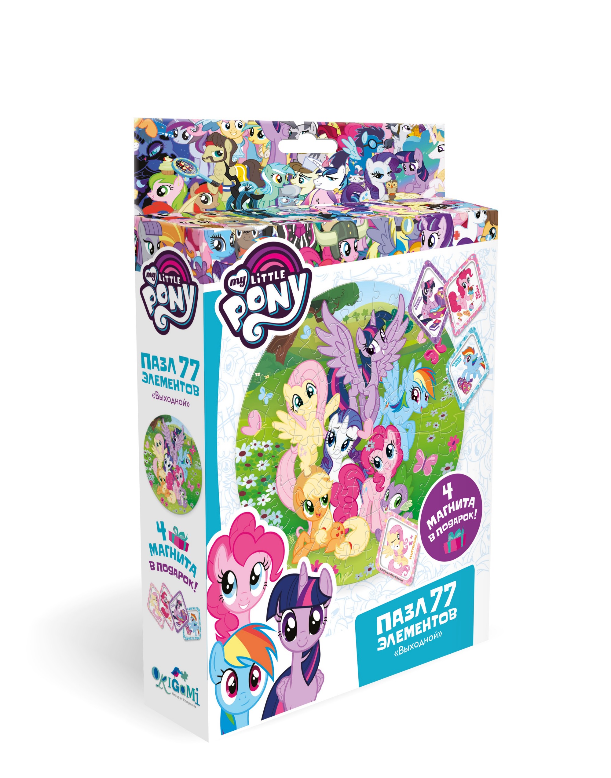 

Пазл Origami My Little Pone Выходной 77 элементов