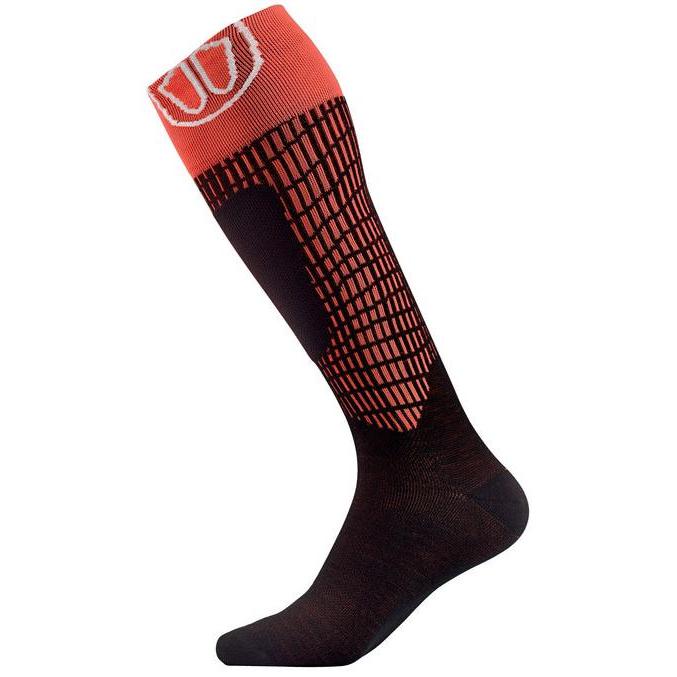 фото Гольфы sidas ski comfort mv socks, black/red, 37-38 eu