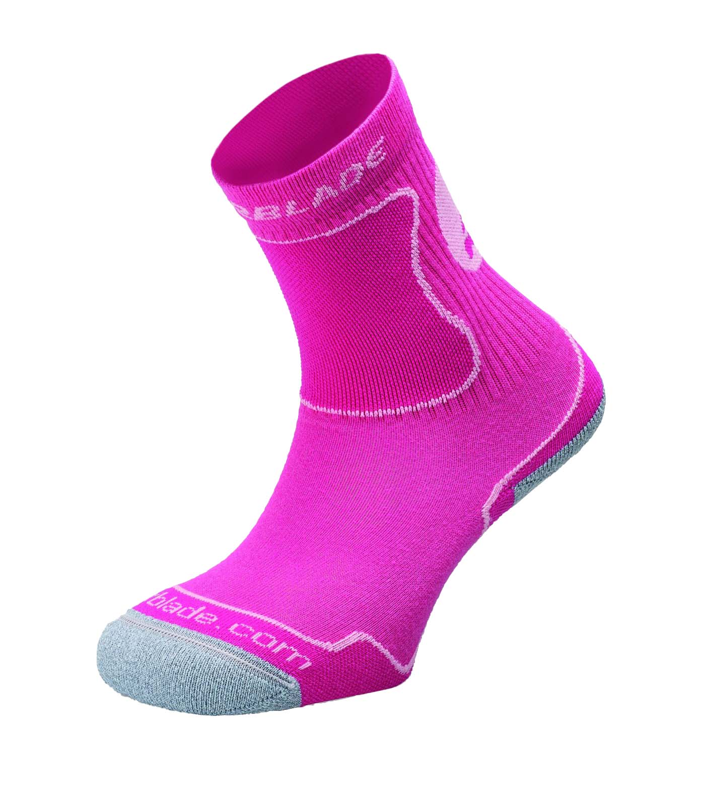 фото Носки rollerblade kids socks g розовые; серые s