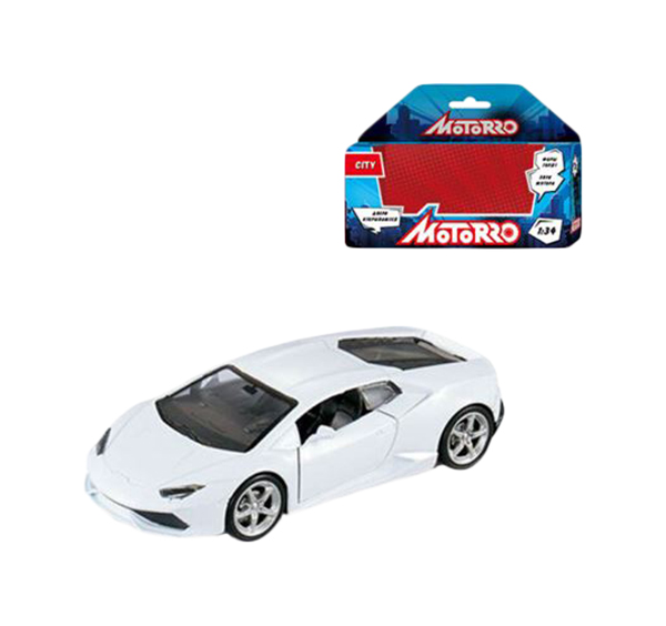 

Машинка металлическая Motorro 200618880 c открывающимися дверями, светом и звуком 1:34