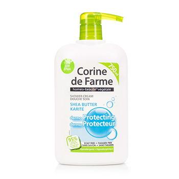 Купить Гель для душа Corine de Farme Каритэ Защищающий Кожу Уход 750мл 1шт. Франция