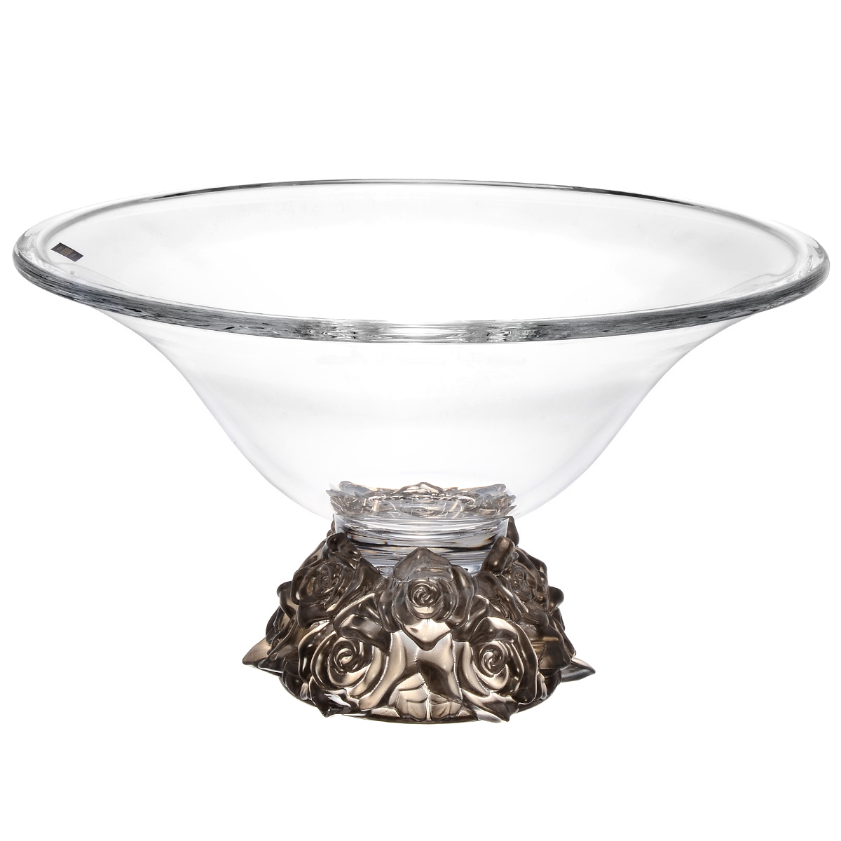 

Фруктовница Crystalite Bohemia Frost Розы 35см