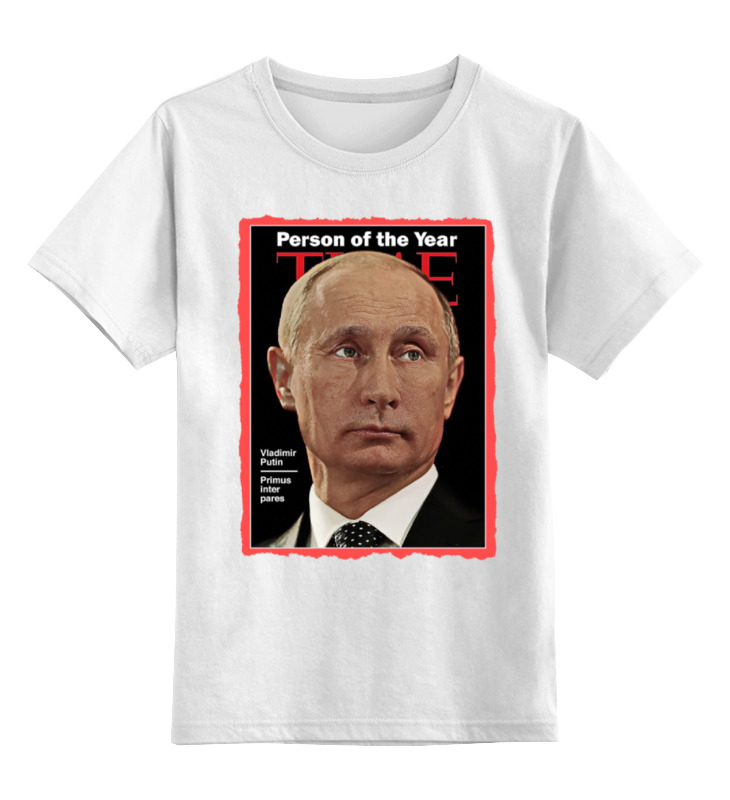 

Детская футболка Printio Putin цв.белый р.116, 0000000750822