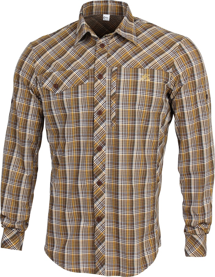 

Рубашка Grid длинный рукав chocolate jazzy 40/170-176, Grid L/S