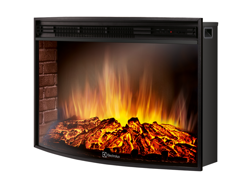 фото Электрокамин electrolux efp/p-3320rls, черный