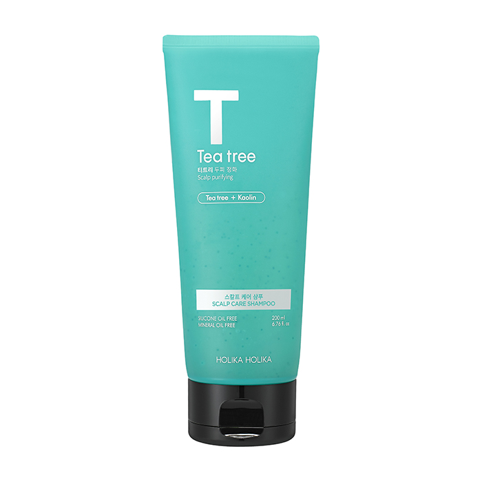 фото Шампунь-маска для волос holika holika tea tree scalp care shampoo