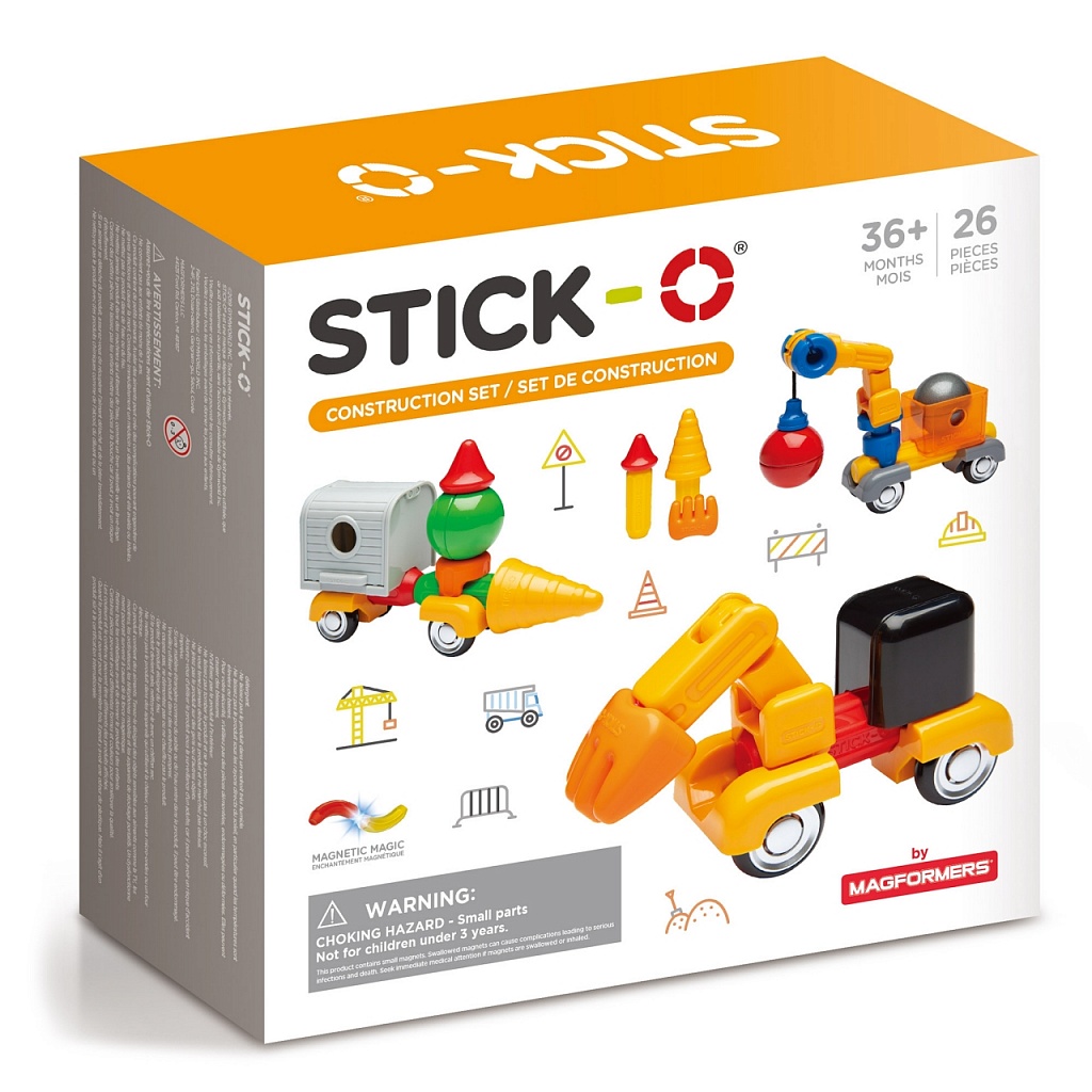 фото Конструктор магнитный stick-o 902004 construction set