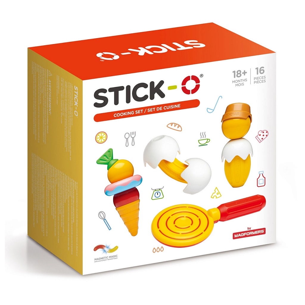 фото Конструктор магнитный stick-o 902001 cooking set