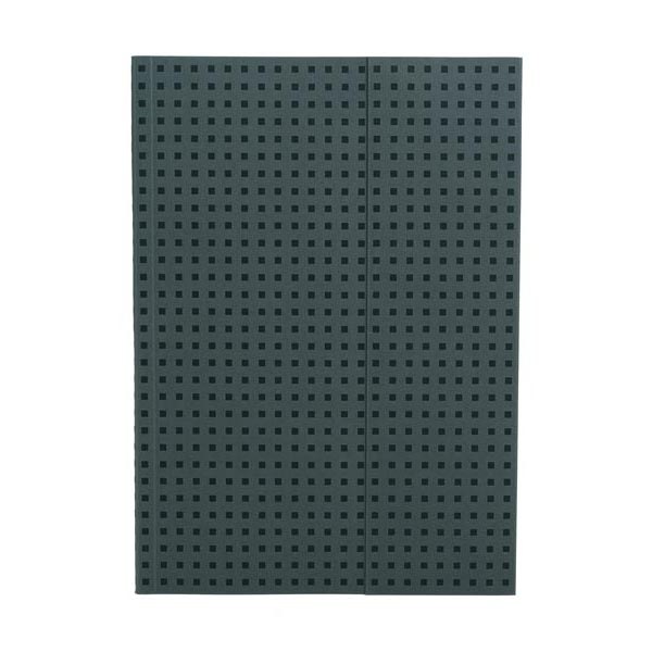 

Записная книжка PaperOh Quadro B6 Серый на Черном, Mini