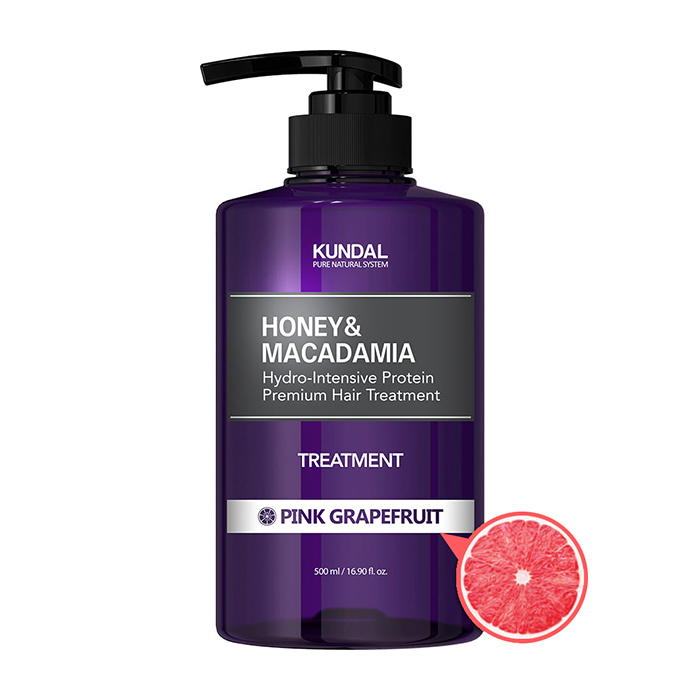 Кондиционер для волос Kundal Honey & Macadamia Hair Treatment Pink Grapefruit