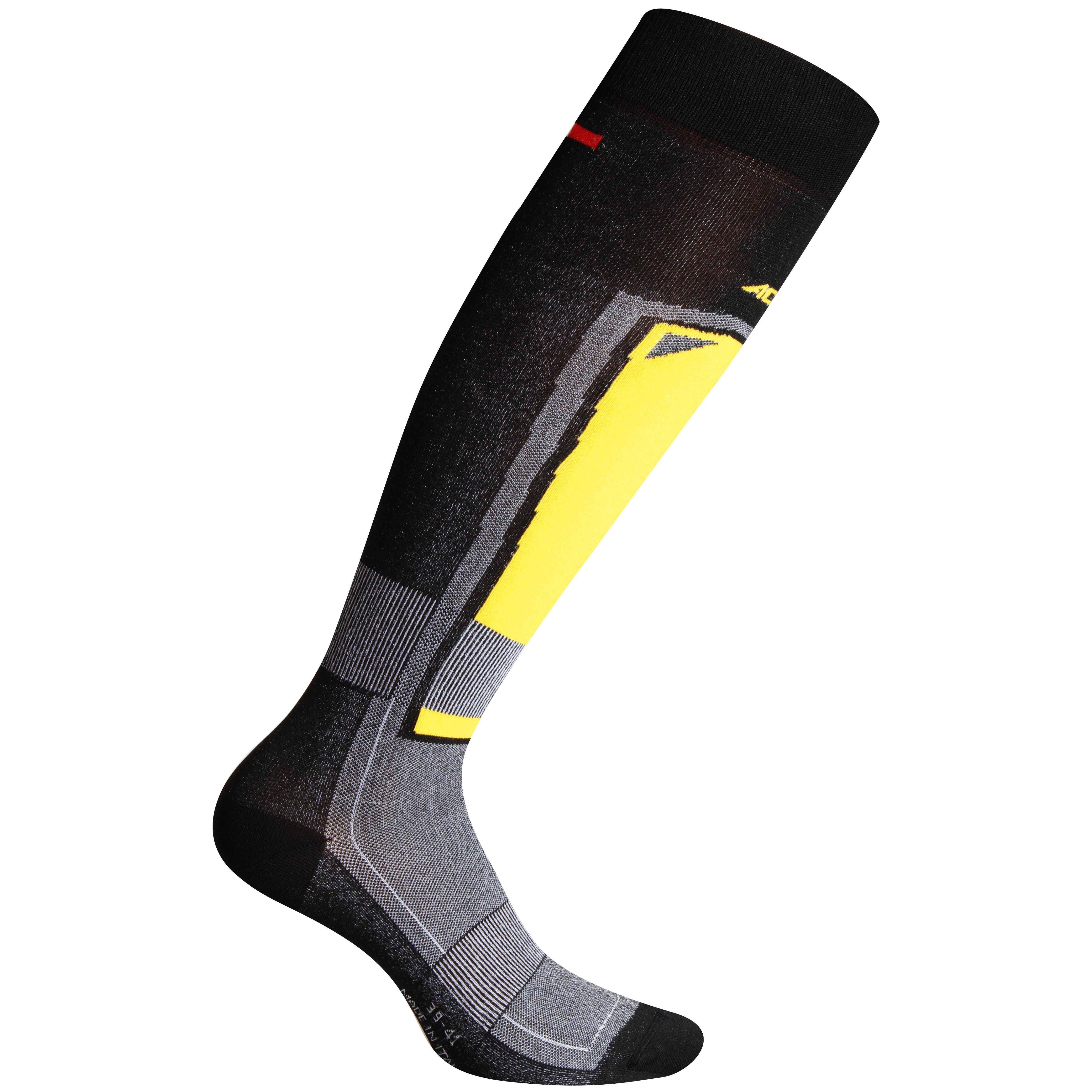 фото Гольфы accapi ski touch, black/yellow, 37-39 eu