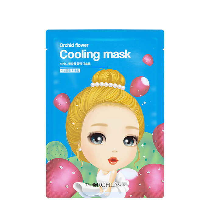 Маска для лица The Orchid Skin Orchid Flower Cooling Mask с охлаждающим эффектом