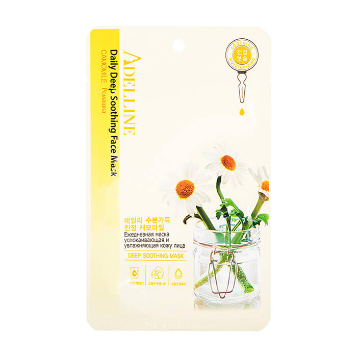 

Тканевая маска Adelline Daile Deep Soothing Mask - Camomile