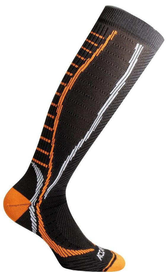 фото Гольфы accapi ski ergoracing, black/orange, 42-44 eu