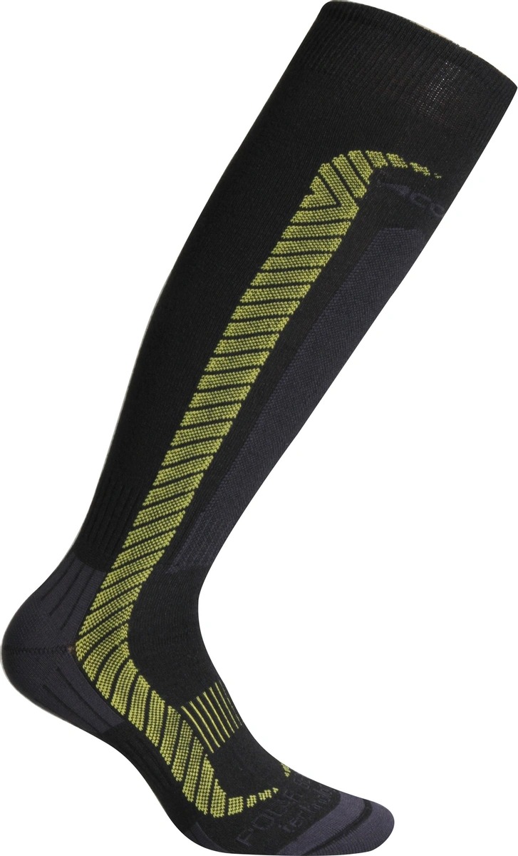 фото Гольфы accapi ski competition, black/green, 39-41 eu