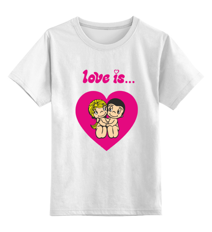 

Детская футболка Printio Love is... цв.белый р.128, 0000000753553