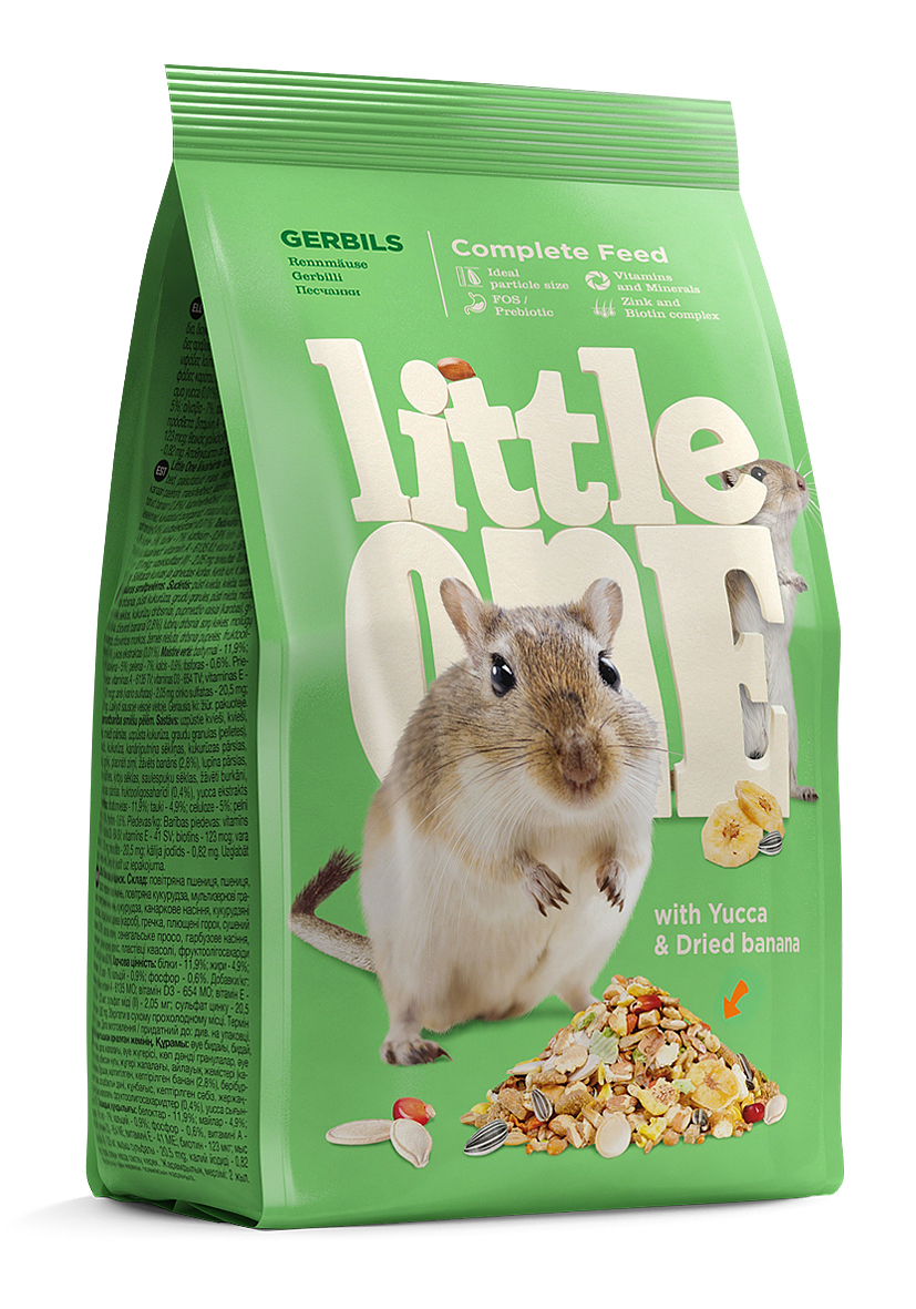 

Сухой корм для песчанок Little One, 400 г, Gerbils