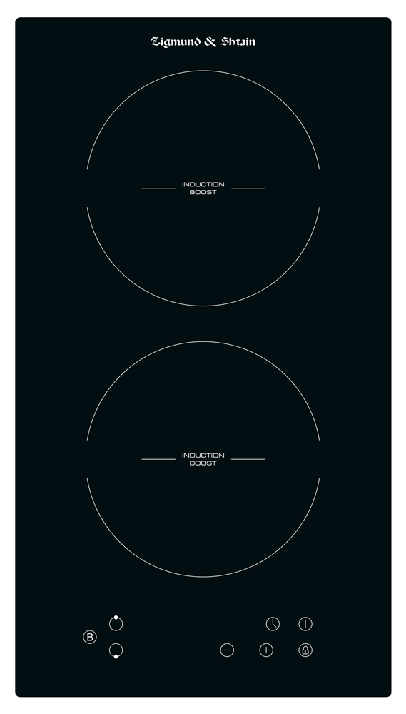 Встраиваемая варочная панель индукционная Zigmund&Shtain CI 33.3 черный